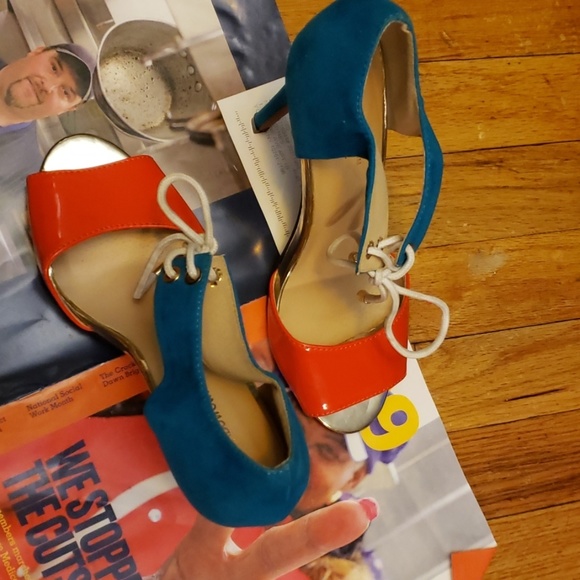 Rainbow Cat Shoes - Rainbow Cat women's heels Size 38